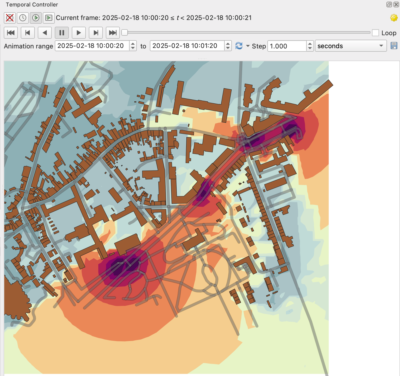 Layer setting, temporal tab in QGis